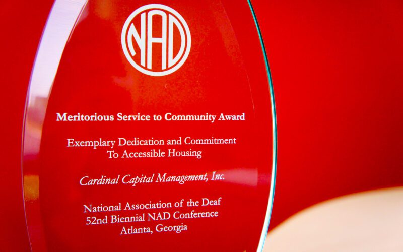 Meritorious Service to Community Award